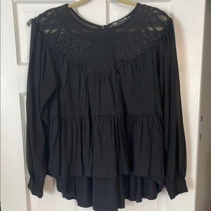 Zara Black Women's Top